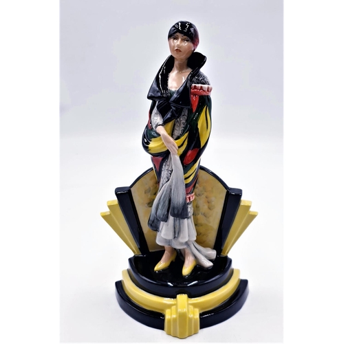 639 - PEGGY DAVIES STUDIO'S 29cm CHARACTER FIGURINE 