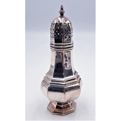 103 - SILVER PLATED ART NOUVEAU SUGAR SHAKER