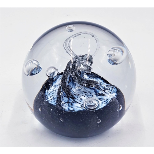 107 - CAITHNESS CRYSTAL PAPERWEIGHT 