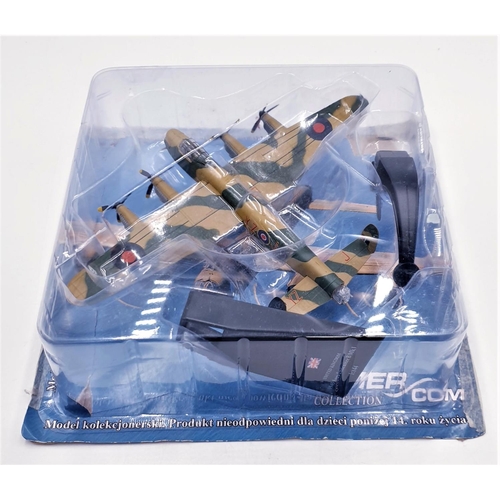 145 - DIE CAST MODEL OF AN ARON LANCASTER B.MK1 R.A.F. 617  SQUADRON 1945 PLANE