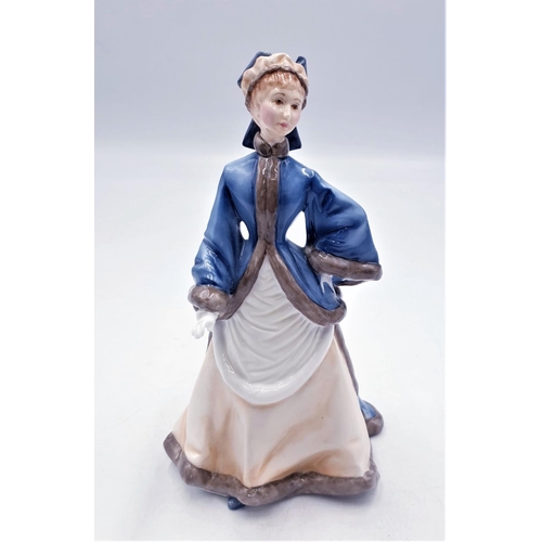 457 - ROYAL WORCESTER CHINA 19.7cm CHARACTER FIGURINE 