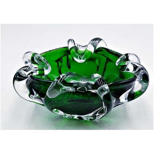 565 - MURANO GLASS 14cm BOWL