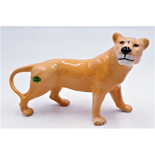 573 - BESWICK 12.1cm MODEL OF A LIONESS (Facing Right)  Model No 2097 (Gloss Colourway) 1967/84 Designed B... 