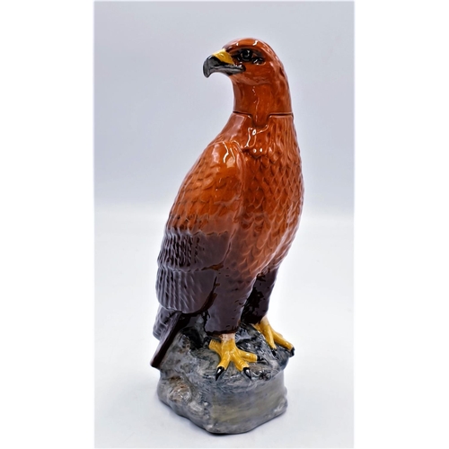 576 - ROYAL DOULTON Large 20cm WHISKY DECANTER IN THE FORM OF A GOLDEN EAGLE