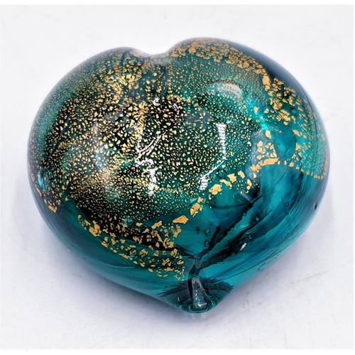 588 - JONATHAN HARRIS GLASS PAPERWEIGHT.
(Tucked away on the banks of the River Severn, in the midst of Ir... 