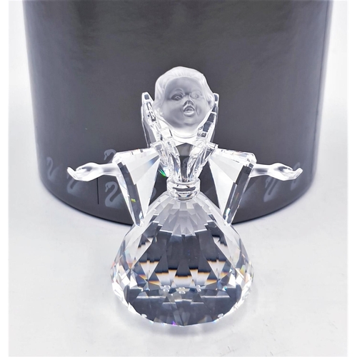 805 - SWAROVSKI CRYSTAL FIGURINE OF AN ANGEL (Boxed)