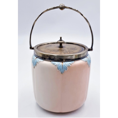 808 - WORCESTER LOCKE & Sons BISCUIT BARREL