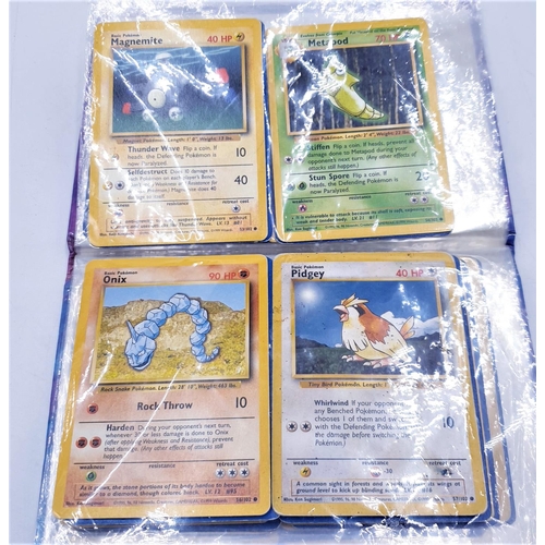 106 - POKEMON CARDS BASE SET 44 MIXED (Lightly Used)