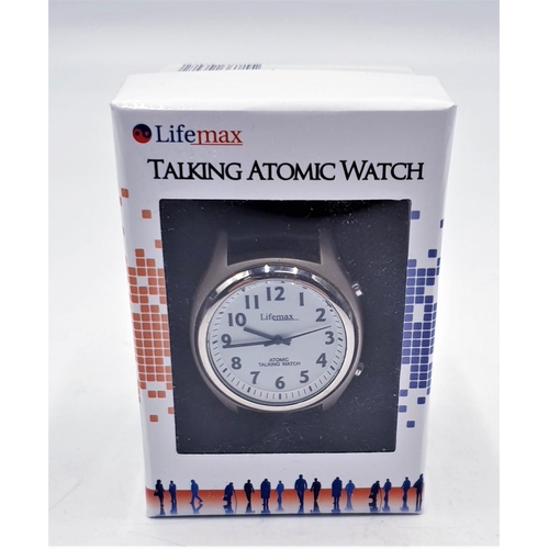 216 - RNIB LIFEMAX TALKING WATCH ATOMIC WRISTWATCH (Found To Be Working When Photographed) (With Instructi... 