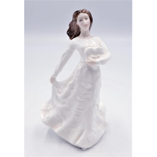 276 - ROYAL DOULTON 5.9cm CHARACTER FIGURINE 'LOVING THOUGHTS' HN 3948 1997/2000 Designed By Mr Alan Masla... 