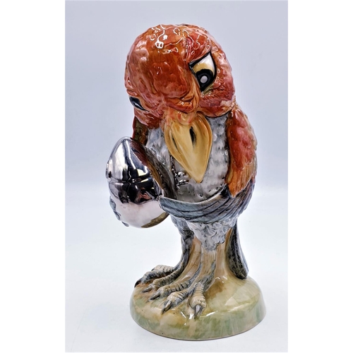 475 - PEGGY DAVIES CERAMICS Large 26cm (Hand Painted) MODEL OF A GROTESQUE BIRD 