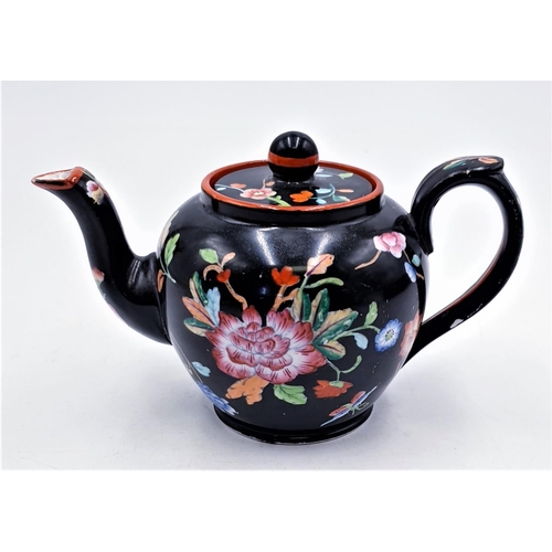 81 - DAVENPORT Small 8.5cm TEAPOT (Paint Flake)