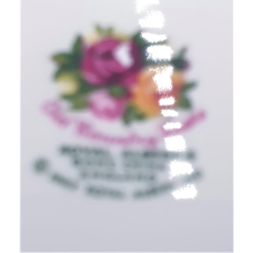 148 - ROYAL ALBERT CHINA 21cm Dia SIDE PLATES (6) IN THE OLD COUNTRY ROSES DESIGN (Marked 2nds)