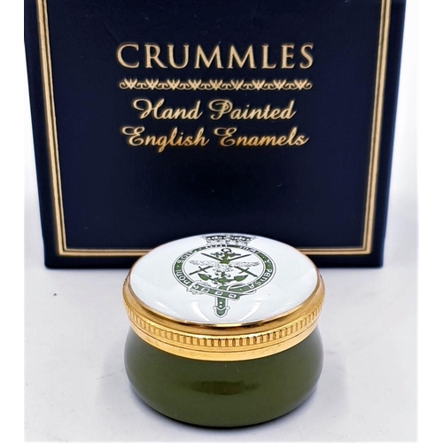 290 - CRUMMELS ENAMELS (Hand Painted) SCREW TOP BOX (Boxed)