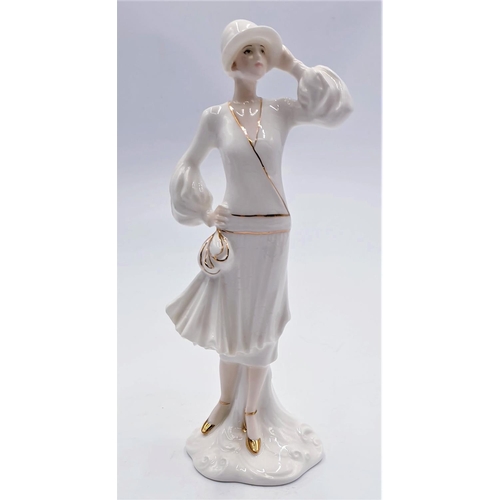 291 - ROYAL WORCESTER CHINA 21cm FIGURINE 