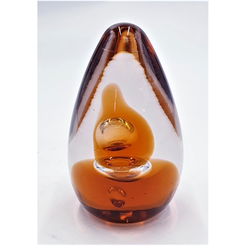 294 - WEDGWOOD GLASS PAPERWEIGHT