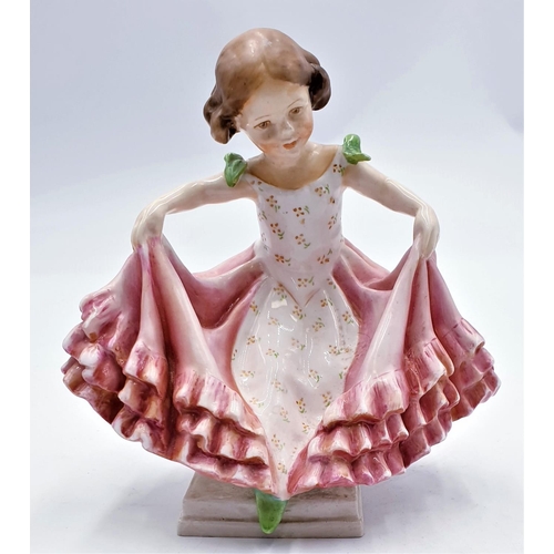 305 - ROYAL WORCESTER CHINA 15.9cm CHARACTER FIGURINE 