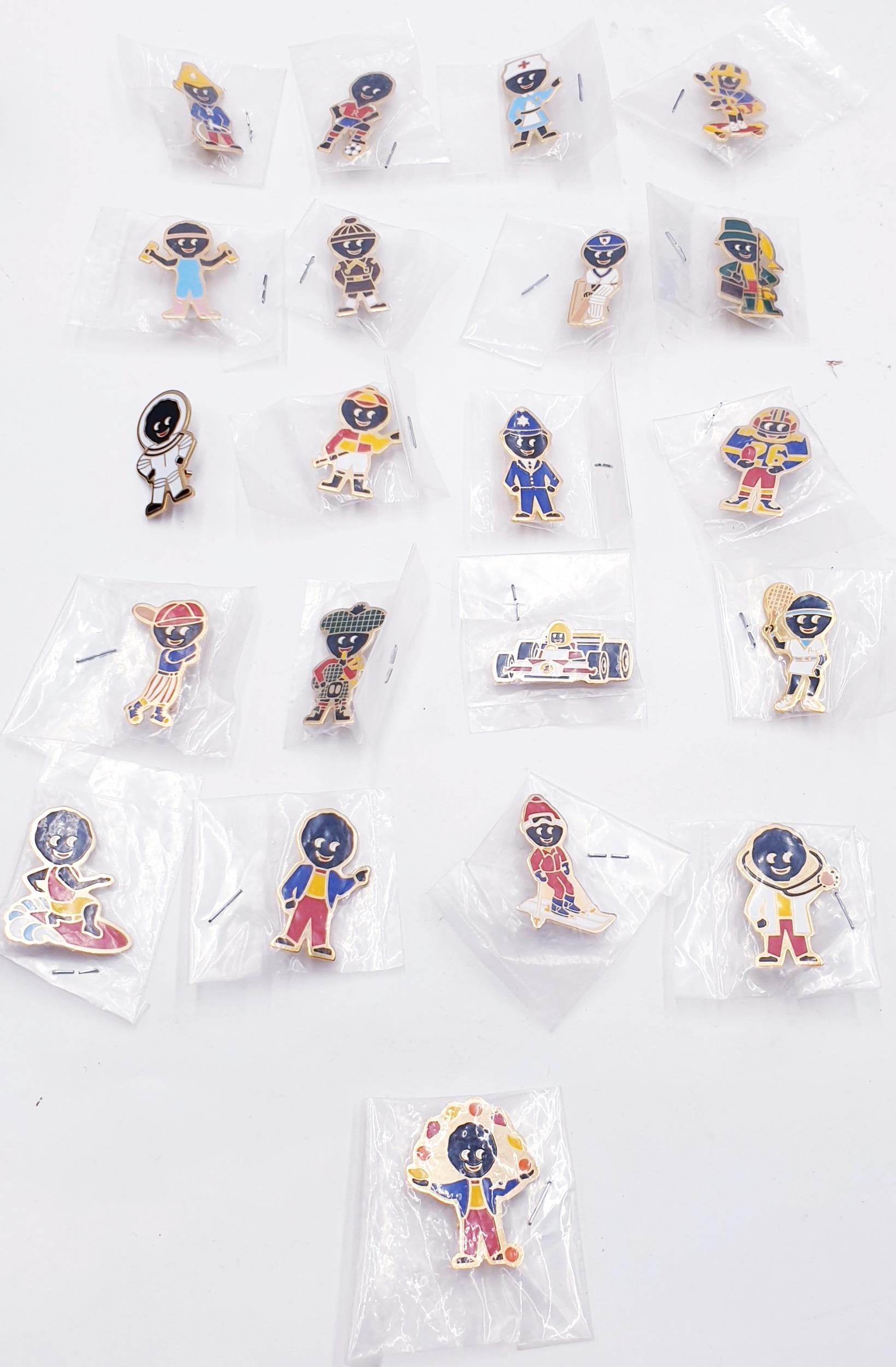 ROBERTSON ENAMEL GOLLY BADGES (Full Set Of 21)