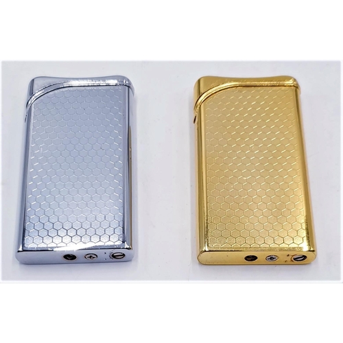 738 - IN THE STYLE OF LOUIS VUITTON  HIS And HERS LIGHTERS