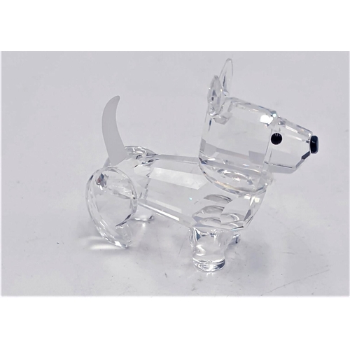 765 - SWAROVSKI CRYSTAL 4.5cm MODEL OF A DOG