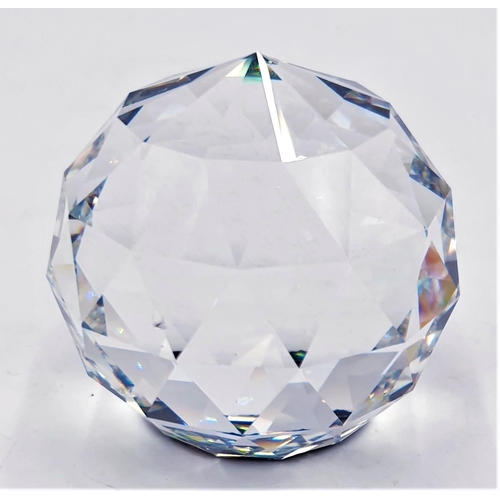 774 - SWAROVSKI CRYSTAL 5cm PAPERWEIGHT