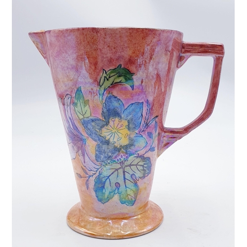 93 - KENSINGTON WARE 18cm LUSTRE WARE JUG