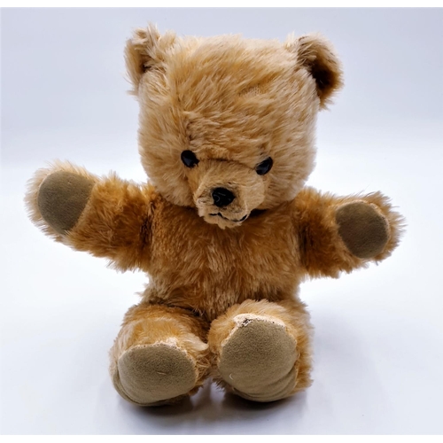 4 - CHAD VALLEY CHILTERN GOLDEN MOHAIR TEDDY BEAR With GLASS EYES c1960s