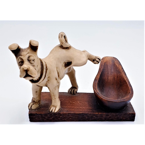 119 - ITALIAN PIPE STAND OF A COCKY DOG