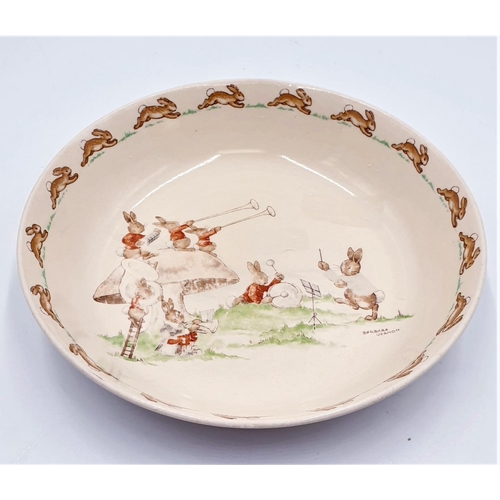 761 - ROYAL DOULTON BUNNYKINS 19cm Dia PORRIDGE BOWL