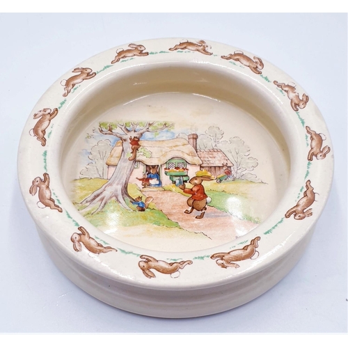 762 - ROYAL DOULTON BUNNYKINS 15cm Dia FOOD BOWL (Used Ware )