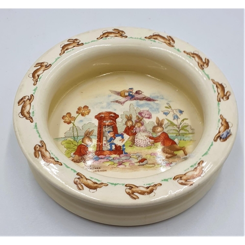 766 - ROYAL DOULTON BUNNYKINS 15cm Dia FOOD BOWL