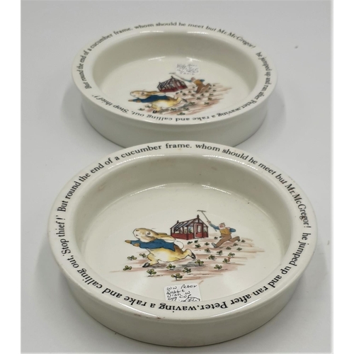 772 - WEDGWOOD FOOD BOWLS (2) (One Has A Chip)