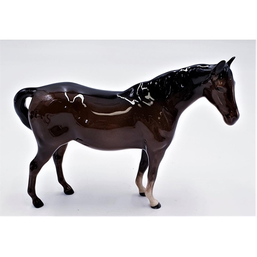 779 - BESWICK MODEL OF A BROWN GLOSS HORSE