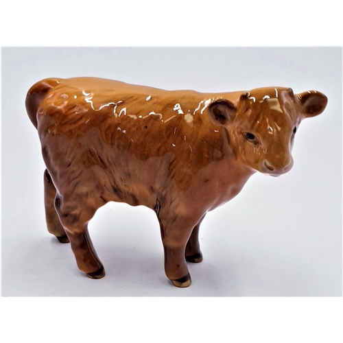 780 - BESWICK 7.6cm MODEL OF A HIGHLAND CALF Model No 1827D  1962/90 Designed By Mr Arthur Gredington