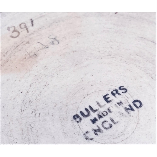 104 - BULLERS Large 23.5cm GREEN VASE