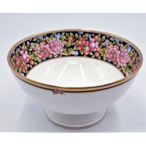 150 - WEDGWOOD CHINA Large 19.5cm Dia FOOTED BOWL IN THE CLIO DESIGN