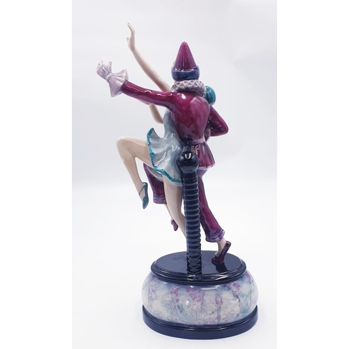 192 - PEGGY DAVIES STUDIO'S Large 33.5cm x 14cm CHARACTER FIGURINE 