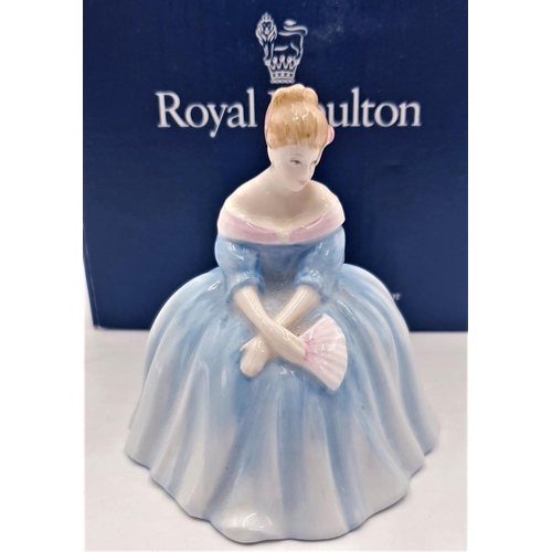 346 - ROYAL DOULTON 8.9cm FIGURINE 