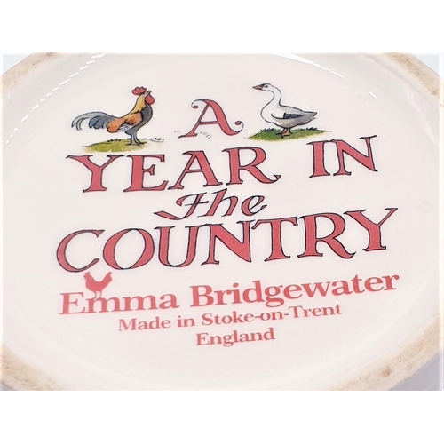 631 - EMMA BRIDGEWATER CHICKEN/EGG MUG FROM A YEAR IN THE COUNTRY COLLECTION