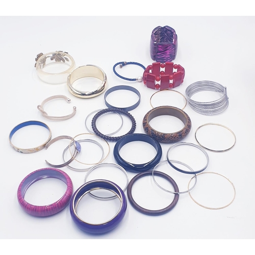 107 - BRACELETS And BANGLES (Qty Of)