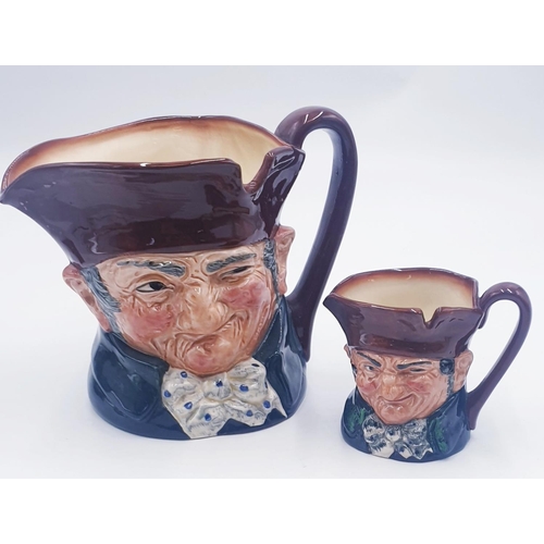 127 - ROYAL DOULTON Large 14cm CHARACTER JUG 