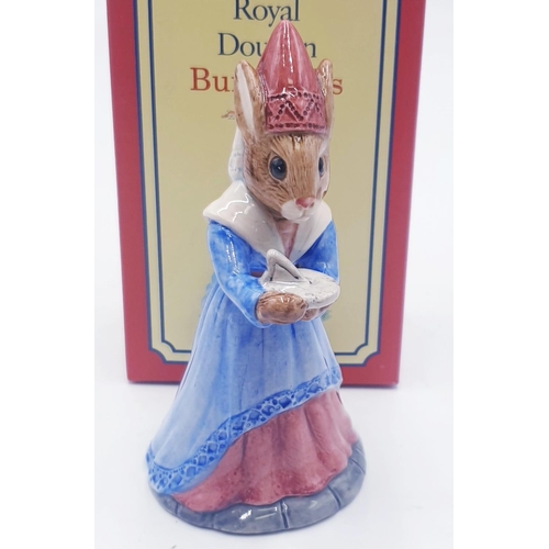 185 - ROYAL DOULTON BUNNYKINS CHARACTER FIGURINE 'SUNDIAL BUNNYKINS' DB213 2000 Only (Bunnykins Of The Yea... 