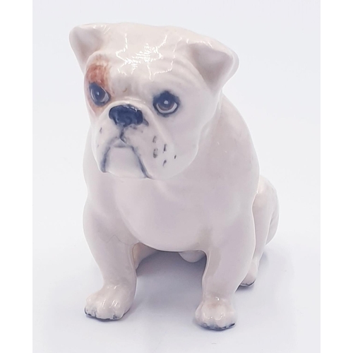 164 - BESWICK 6.4 cm MODEL OF A BULLDOG (Seated) (Model No 3379) 1993/2000 Designed By Mr Warren PLatt