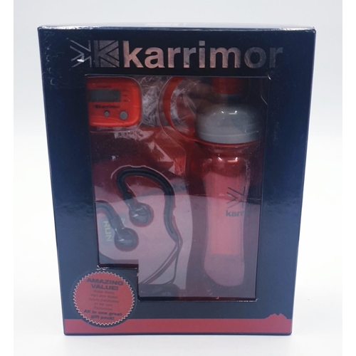 176 - KARRIMOR GIFT PACK Inc WATER BOTTLE, ARM WALLET Etc