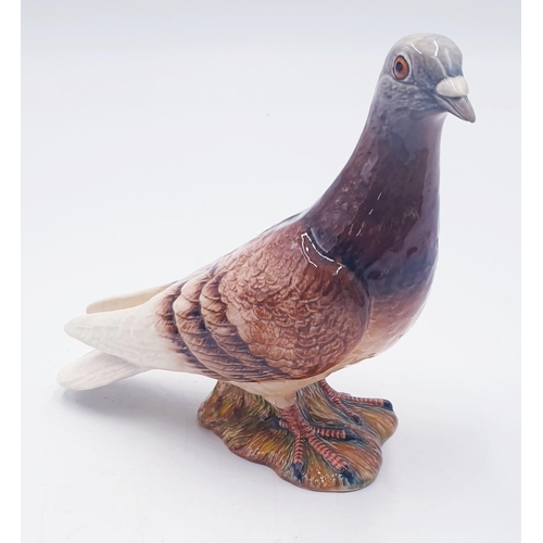 178 - BESWICK Large 14cm MODEL OF A PIGEON Model No 1383A. (Red Gloss Colourway) (First Version - Three St... 