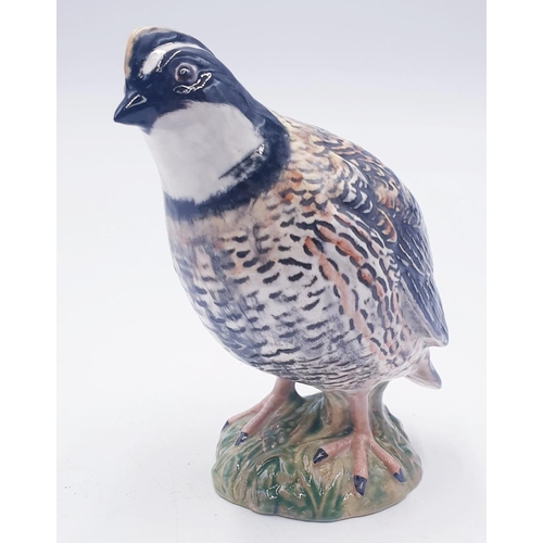 183 - BESWICK 12.7cm MODEL BOBWHITE QUAIL Model  No 2191 (Gloss Colourway) 1968/71 Only Designed By Mr Alb... 