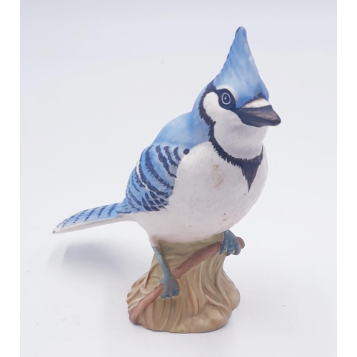 186 - BESWICK 11.9cm MODEL BLUE JAY (Matt Colourway) Model No 2188 1970/72 Only Designed By Mr Albert Hall... 