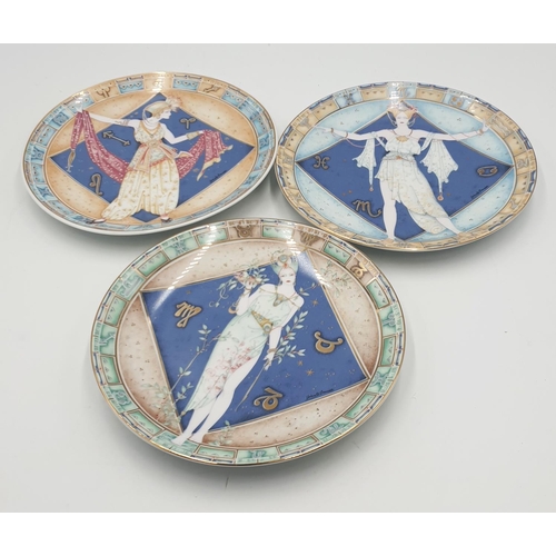 94 - ROYAL WORCESTER CHINA 19cm Dia PLATES (3) FROM THE SPIRITS OF NATURE COLLECTION