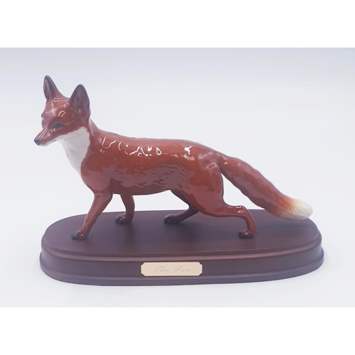 762 - BESWICK Large 14cm MODEL OF A FOX (Standing) Model No 1016B (Red-Brown And White Gloss Colourway) 19... 