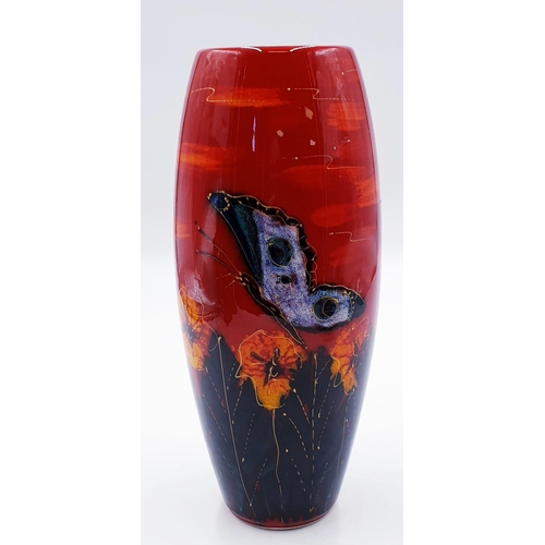 267 - ANITA HARRIS ART POTTERY (In Association With Carlton Ware) Large 28.5cm VASE 